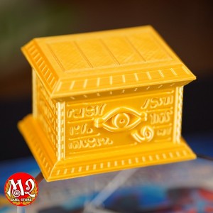 XAKHO Hộp đựng bài Trò chơi ngàn năm - Tặng kèm bộ xếp hình Trò chơi ngàn năm - Yugioh Millennium Puzzle của Yugi Muto